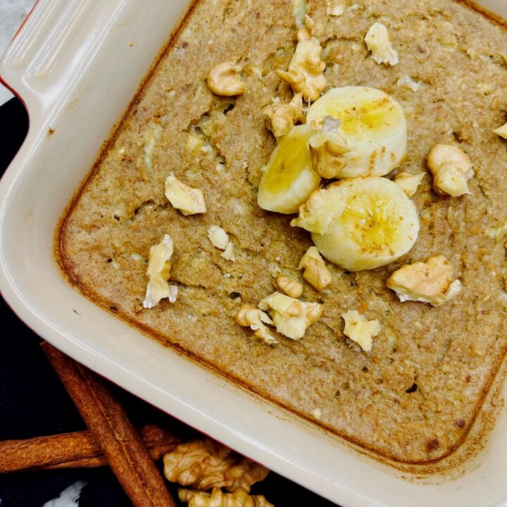 banana baked oat bread